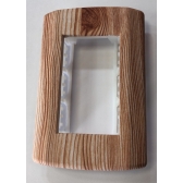 Placa Angelim 4x2 P/3 Modulos C/Suporte - Escolha os kits - PLUZIE