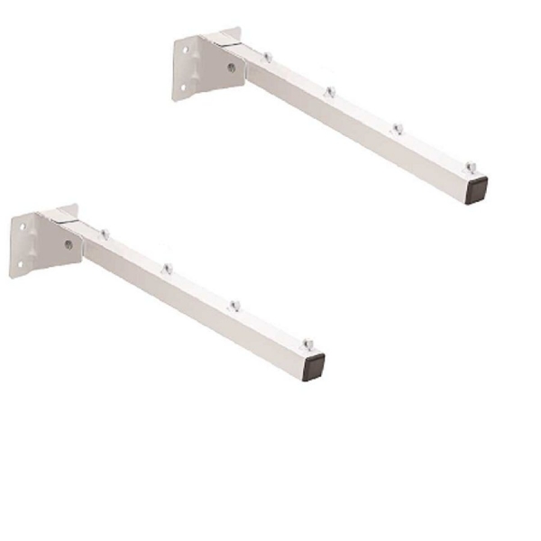 Varal dobrável ALG 50cm 4 ganchos - BRANCO - ALG