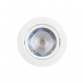 Spot Led Redondo Embutir - 5w 3000k - Cód 31371 - LUZ QUENTE