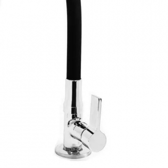 Torneira Gourmet Mesa Metal 1/4 de Volta 3 Jatos Preto -  Cód 28103