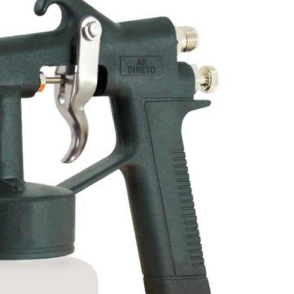 Pistola De Pintura Ar Direto 600ml - Cód 29966 - BICO LATÃO