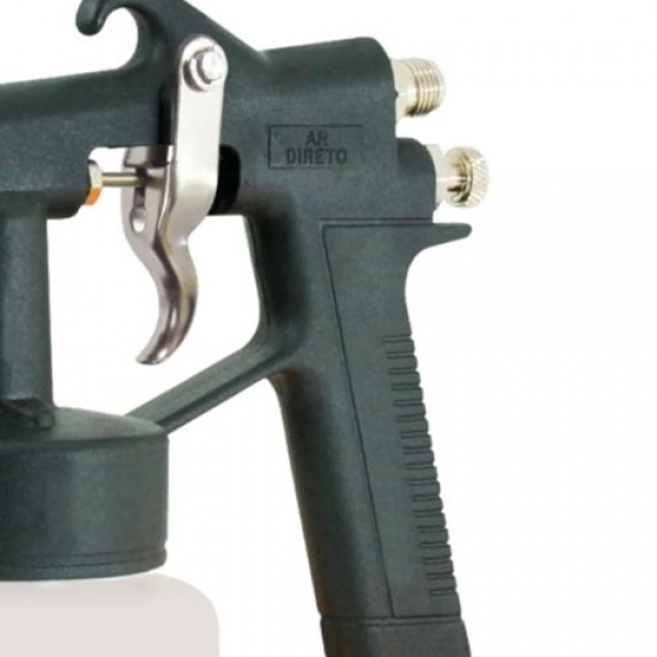 Pistola De Pintura Ar Direto 600ml - Cód 29966 - BICO LATÃO