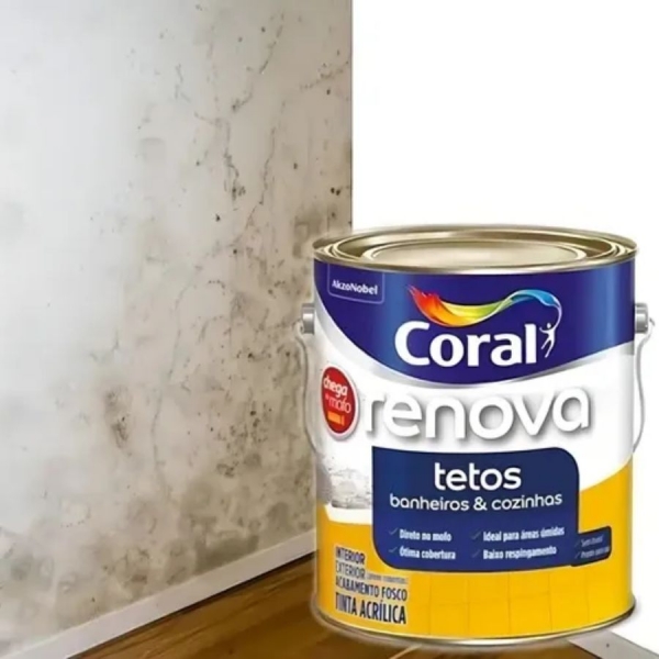 Renova Teto Coral - cozinhas / banheiros 900ML