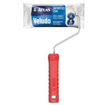 Rolo Veludo 9cm - Atlas