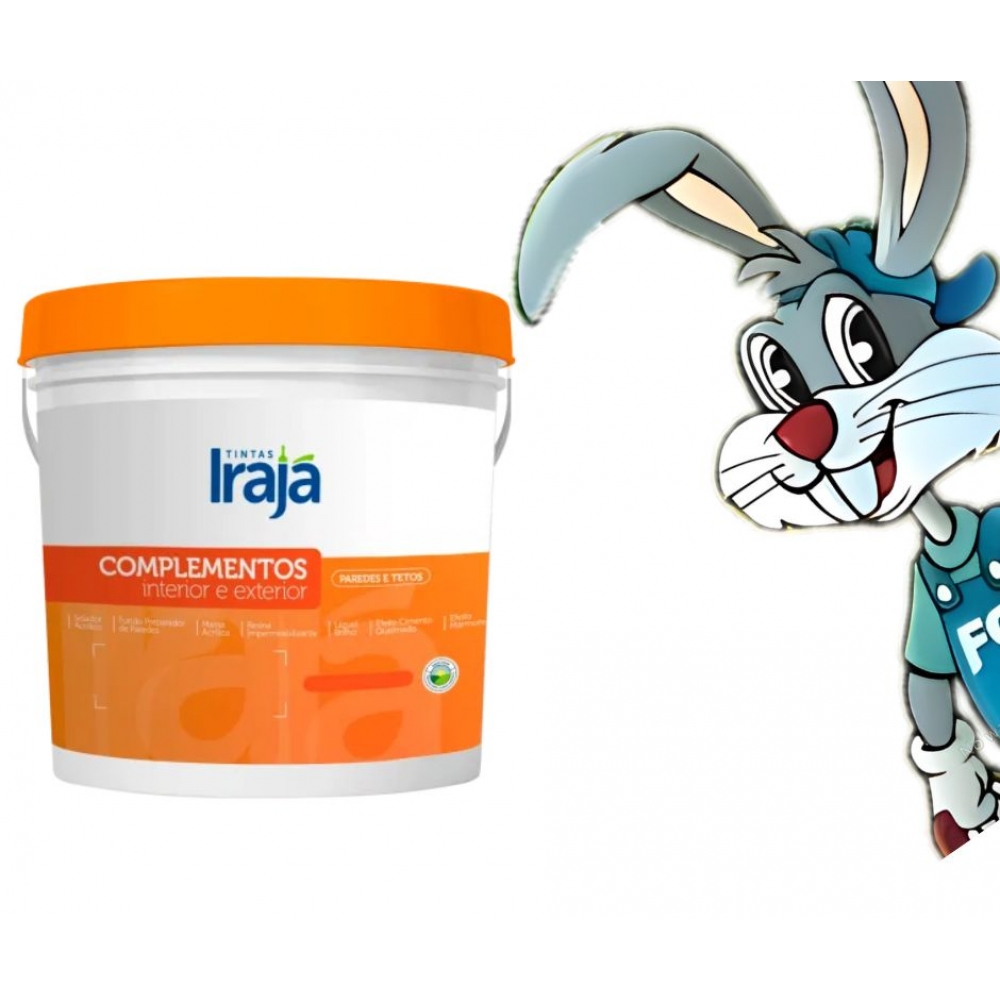 Massa Acrílica Irajá 5.4 Kg Interior e Exteriores - IRAJÁ