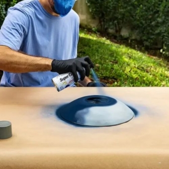 Spray Tek Bond - Azul Escuro Uso Geral - 350ml