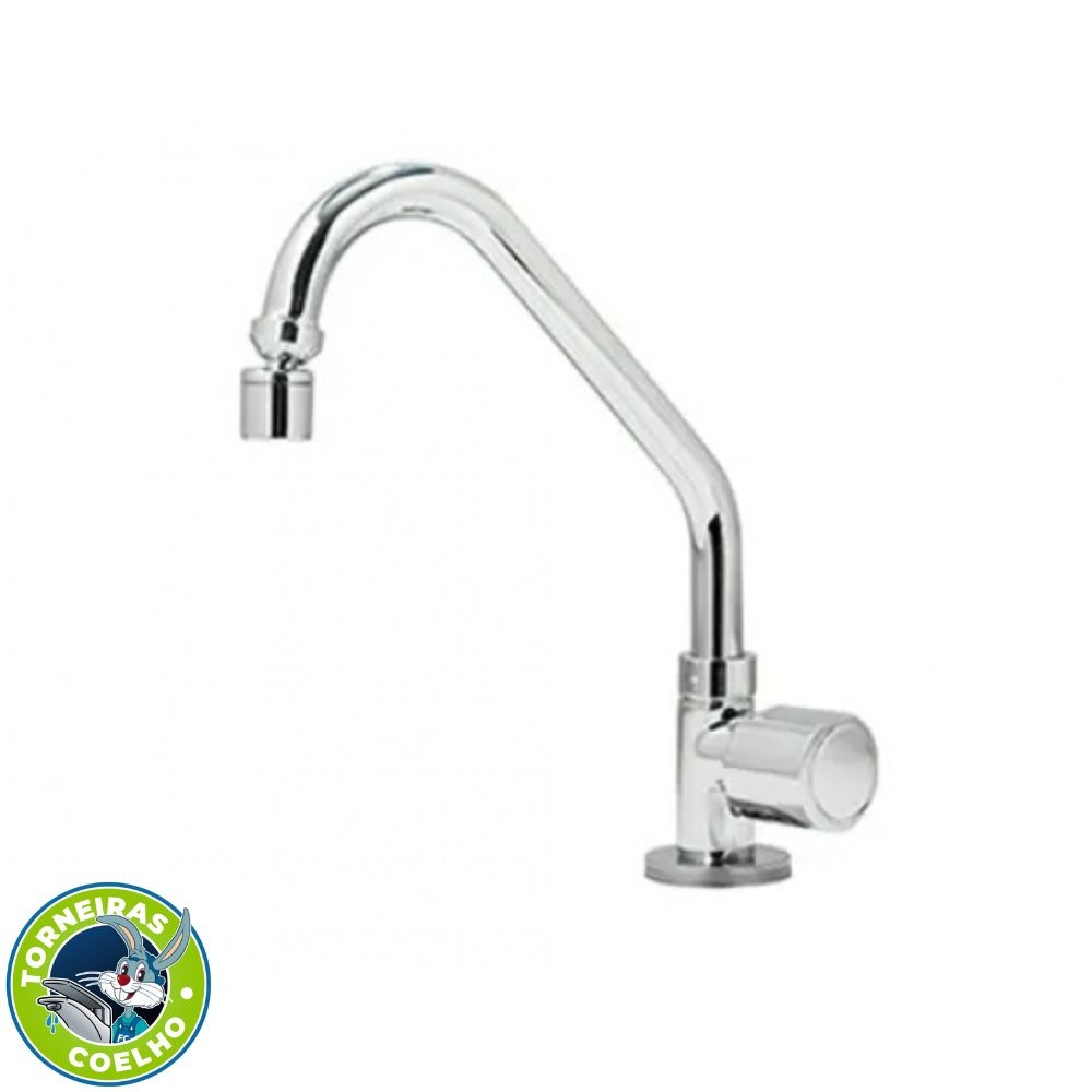 Torneira Móvel Mesa Metal Com Mecanismos em Abs- Torneiras Coelho -  cód 1396041