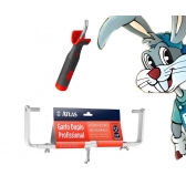 Garfo para Pintura 30 a 46cm Duplo Profissional - cód 26498 - ATLAS