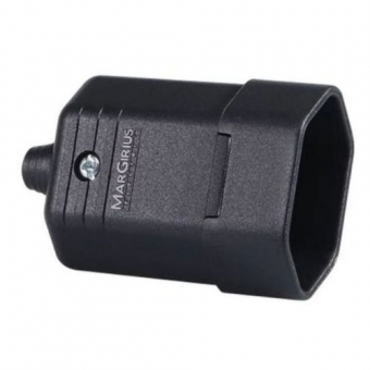 Plug Femea 2P 10A 250V - Cód 5904