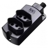 Tomada em Barra Multipla 2P+T 250V 20A/10A - Cód 29386 - MARGIRIUS