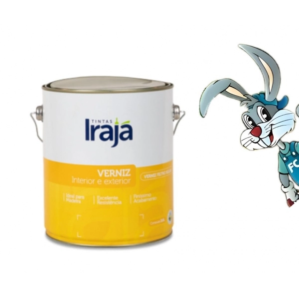 Verniz Para Interior e Exterior Incolor -  225ML cód 27335 - IRAJÁ