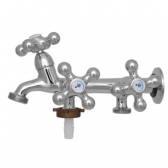 Torneira Maquina de Lavar Metal Com 3 Saídas -  Cód 18269 - LINHA METAL