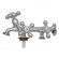 Torneira Maquina de Lavar Metal Com 3 Saídas -  Cód 18269 - LINHA METAL