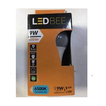 Lâmpada LED Bulbo 9w - 6500k