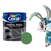 Tinta Fosca Pinta Piso Premium Internas e Externas 3,6L Coral - VERDE QUADRA