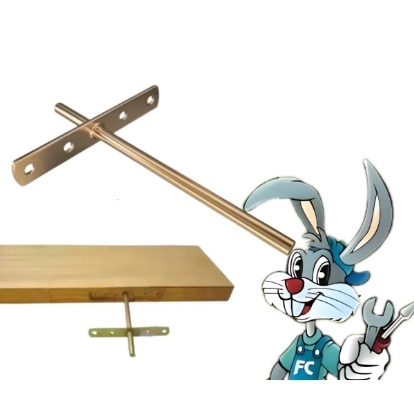 Suporte Invisível Para Prateleira - CÓD 24977