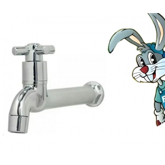 Torneira Pia 16CM Abs com Alumínio C-1/4 de volta -  cód 1258431 - cód 12663