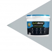 Borracha Liquida Emborrachada Eurodecor 12kg - CINZA  ALUMINIO
