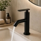 Torneira Lavatório Abs Black Alta - Cód 32781 - LINHA SINK