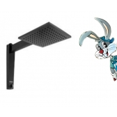 Chuveiro Ducha Acqua Century Eletrônico - Lorenzetti  220V 7500w  - preto - cód 30193