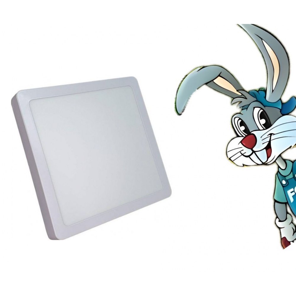Painel de Sobrepor Quadrado 18w - cód 17910 - SOBREPOR