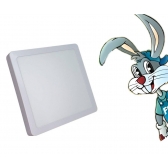 Painel de Sobrepor Quadrado 18w - cód 17910 - SOBREPOR