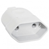 Plug Femea 2P 10A 250V - Cód 5904 - MARGIRIUS