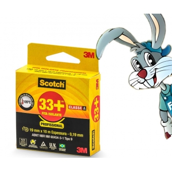 Fita Isolante - 19mm x 10m (33+) - cód 28210