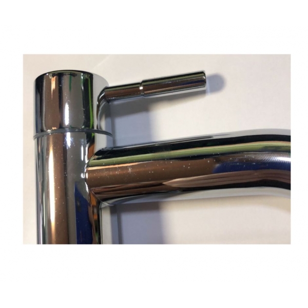 Torneira Lavatorio Baixa Metal em Inox 18cm - cód 1113024