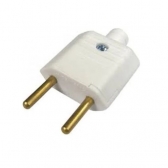 Plug Macho 2P 10A 250V - Cód 5815 - MARGIRIUS