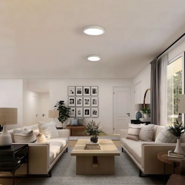 Painel de Led Redondo Sobrepor 24W - Cód 35239 - SOBREPOR