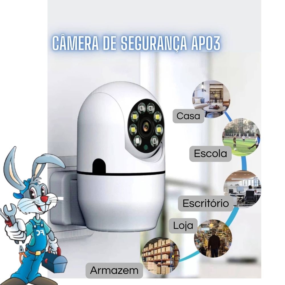 Câmera Smart Wifi - Ap03 - TIGRE