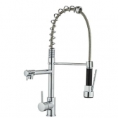 Torneira Gourmet Mesa com Dois Jatos Monocromático - Cód - LINHA METAL