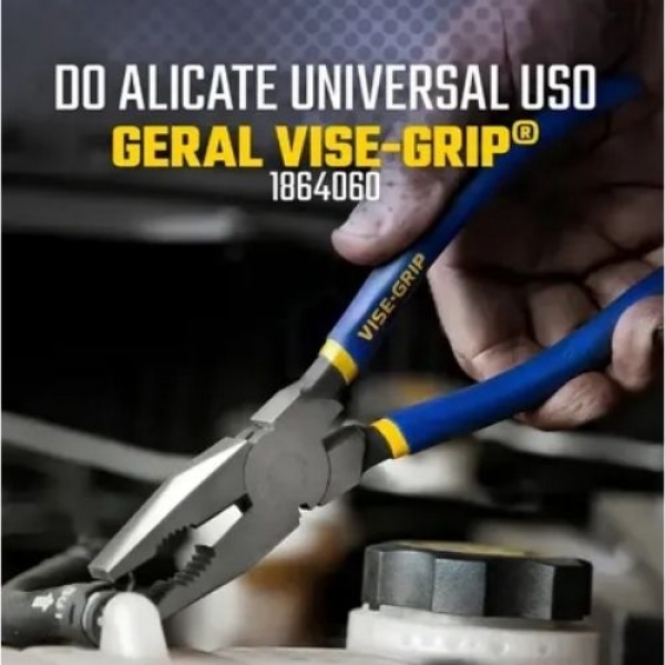 Alicate Universal Vise Grip 8 - Cód 7815 - EMBORRACHADO