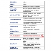 Aguarrás Itaqua 900ml - cód 3435 - ITAQUA