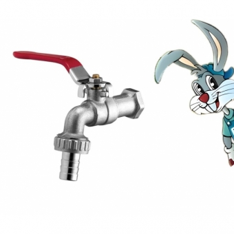 Torneira Jardim Esfera Metal 1/2x3/4 cód: 1130001 - cod 34241