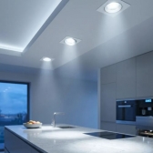 Spot Led Quadrado Embutir - 5w 6500k - cód 3367 - LUZ BRANCA
