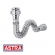 Sifão Sanfonado Universal Cromado - Cód 3606 - UNIVERSAL