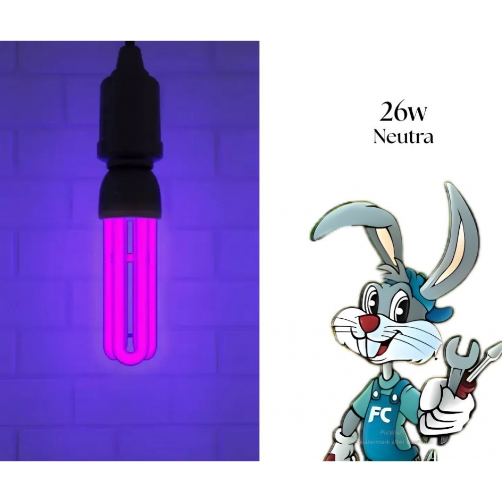 Lampada Luz Neutra 26W - cód 26835