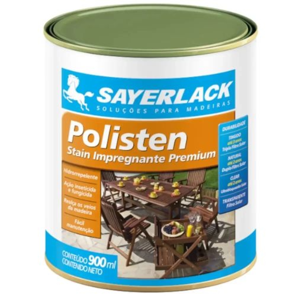 Polisten Sayerlack 900ml Transparente - INCOLOR