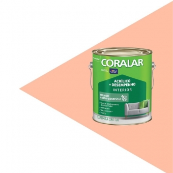 Tinta Acrílica Coral Coralar 3,6L – Economia com Qualidade