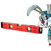 Nível Alumínio Reforçado 40cm 16pol. 3 Bolhas  - cód 9685 - MTX