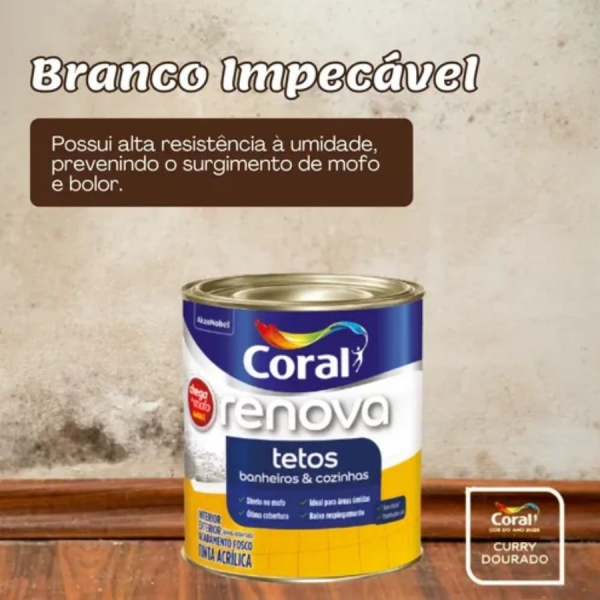 Renova Teto Coral - cozinhas / banheiros  3,6L
