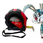 Trena MTX Curta 7,5M X 25MM com 3 Pontos De Fixação e Gancho Com Ponta Magnética - cód 8185 - MTX