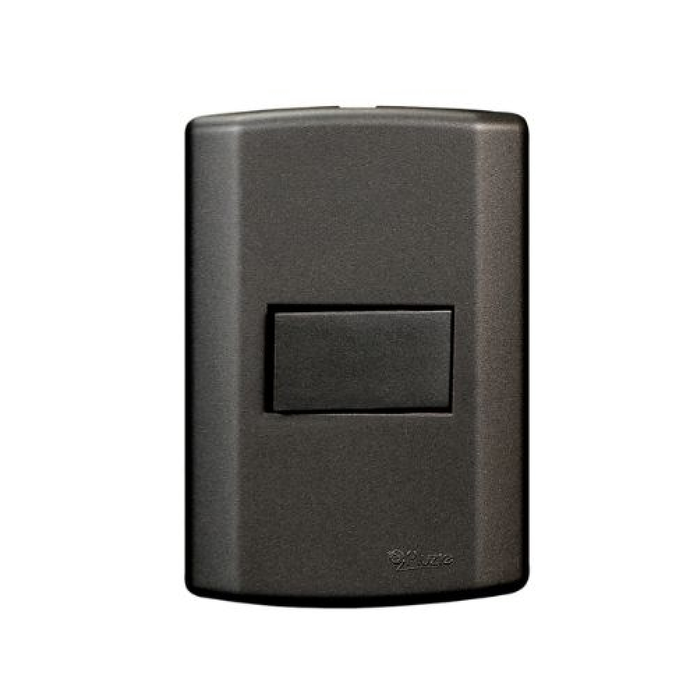 1 Interruptor 1 Tecla Simples - 10A 250V - GRAFITE