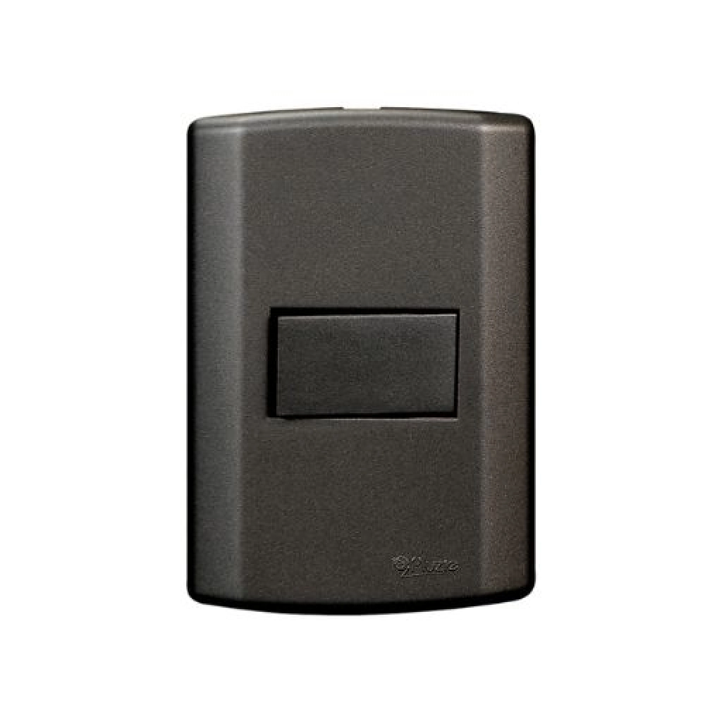 1 Interruptor 1 Tecla Simples - 10A 250V - GRAFITE