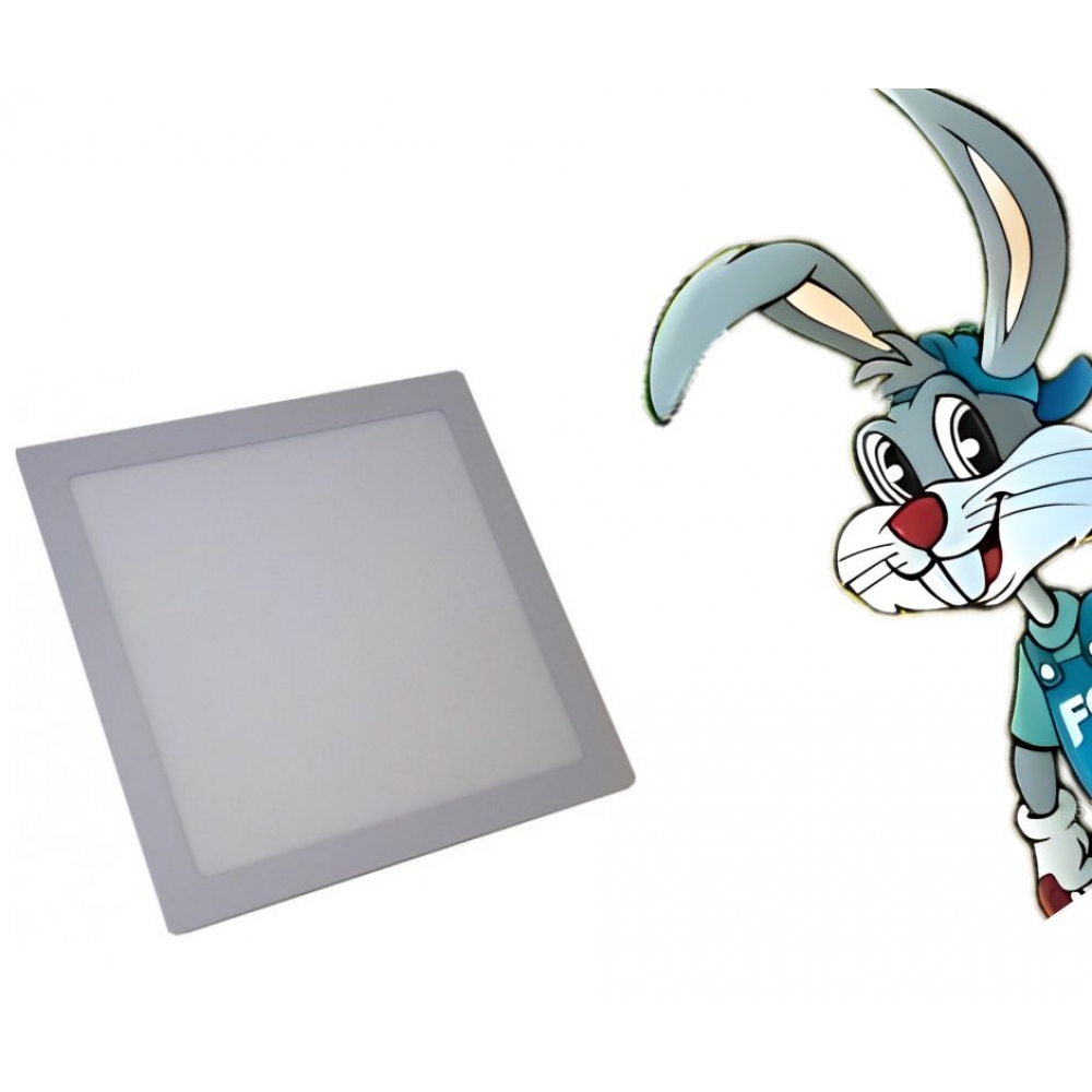 Painel de Embutir Quadrada 24w - cód 8276 - EMBUTIR