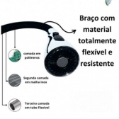 Torneira Gourmet Mesa Metal 1/4 de Volta 3 Jatos Preto -  Cód 28103 - LINHA METAL