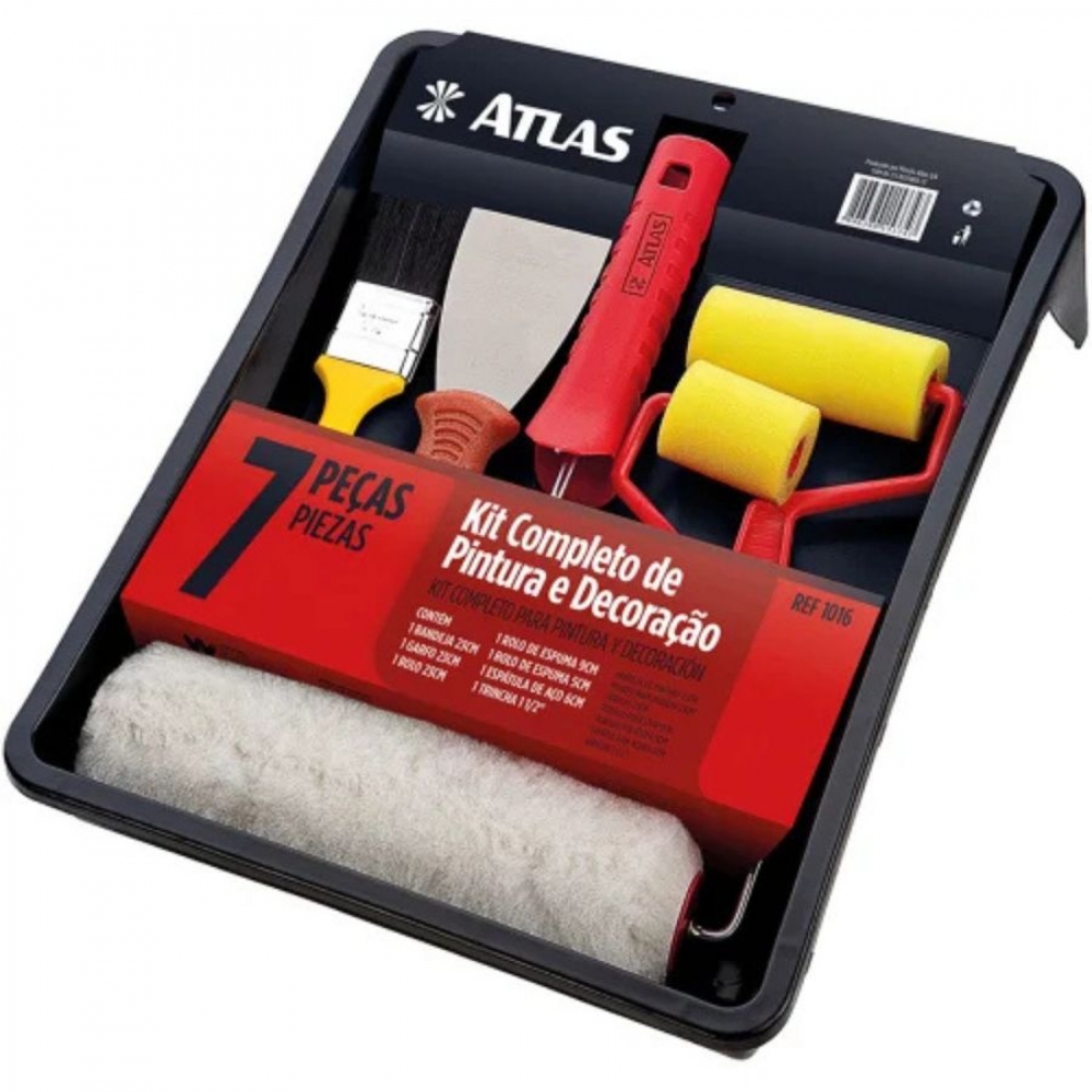 Kit Pintura 7 peças - ATLAS - cód 1016 - ATLAS