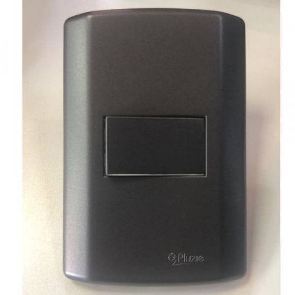 1 Interruptor 1 Tecla Simples - 10A 250V - GRAFITE